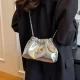 Niche Designer Bags for Women 2025 New Fashion High-End Chain Shoulder Crossbody Bag Pleated Bucket Cloud Bag