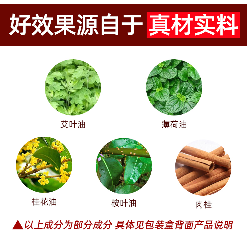 正虎堂  艾草膝盖 颈椎热敷贴 12贴 图3