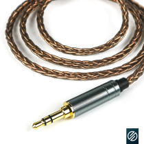 BGVP OC1 single crystal copper-plated silver 8-core mixed earphone upgrade line MMCX Universal 2 54 4mm balance line Xie Lan Tue FD01 chameleon VX Sun God se846