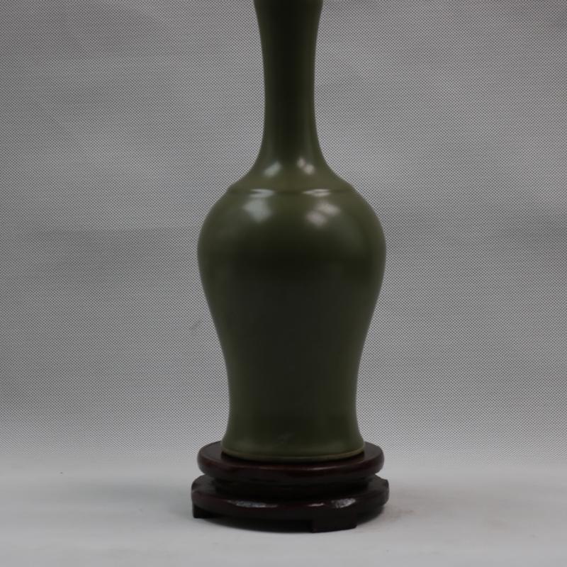 Jingdezhen ceramics glaze vase household adornment is placed at the end of the tea generic yongzheng antique antique handicraft