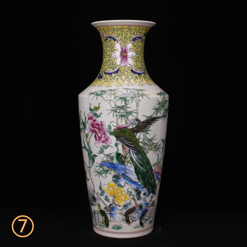 Jingdezhen imitation of the qing dynasty antique vases home furnishing articles of handicraft Chinese style restoring ancient ways furnishing articles for the collection