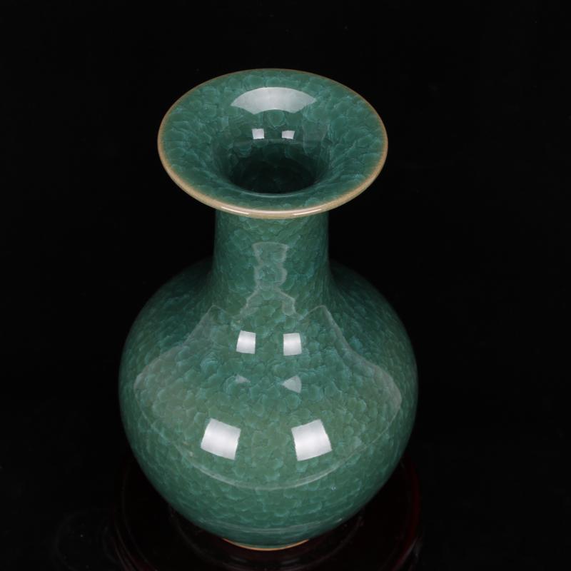 Archaize of jingdezhen porcelain borneol crackle vase classical Chinese style household decorative vase do old antique handicrafts