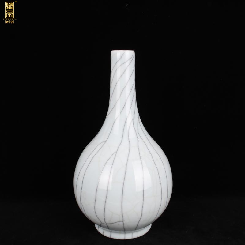 Gold wire the classical jingdezhen imitation elder brother up ceramic flower arranging gall bladder Chinese style household soft outfit company art furnishing articles