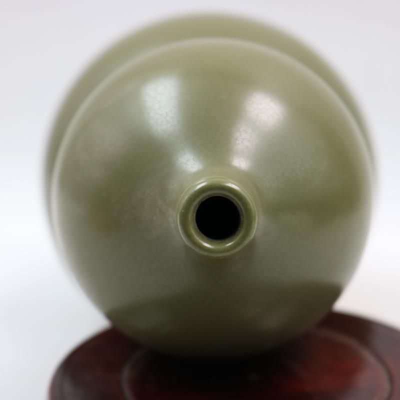 Jingdezhen ceramics glaze vase household adornment is placed at the end of the tea generic yongzheng antique antique handicraft