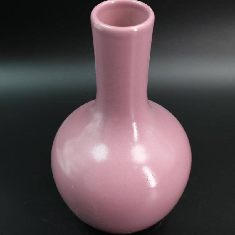 Carmine jingdezhen ceramics glaze vase household adornment furnishing articles of generic yongzheng antique antique handicraft