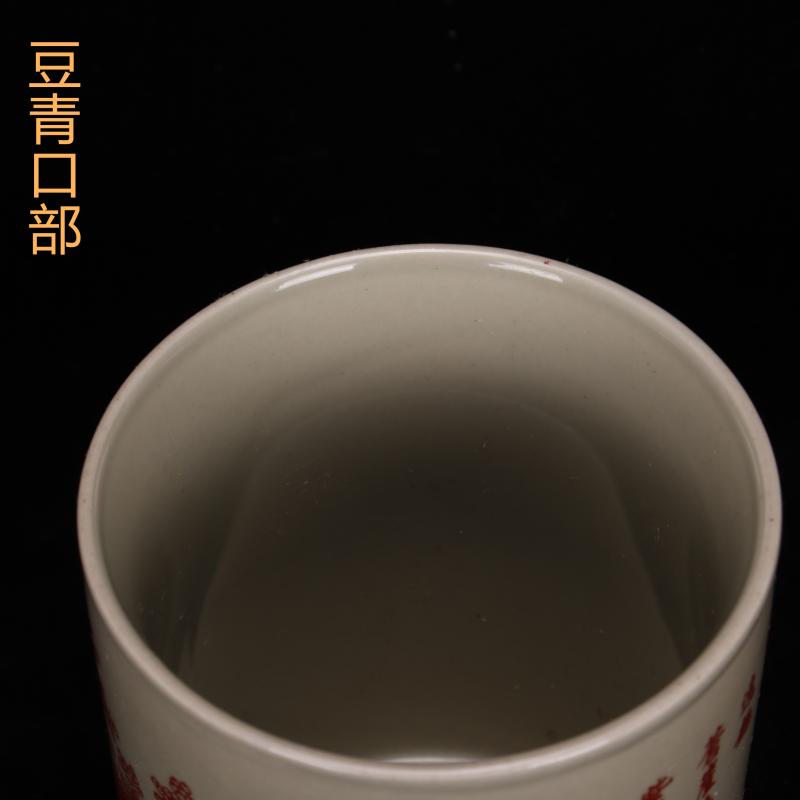 Jingdezhen archaize do old brush pot out watch Chinese style household decoration as antique antique four office furnishing articles