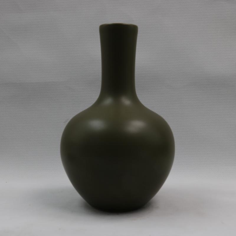 Jingdezhen ceramics glaze vase household adornment is placed at the end of the tea generic yongzheng antique antique handicraft