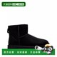 Hong Kong direct mail Ugg men's classic mini boots 1002072 black black comfortable and fashionable men's boots