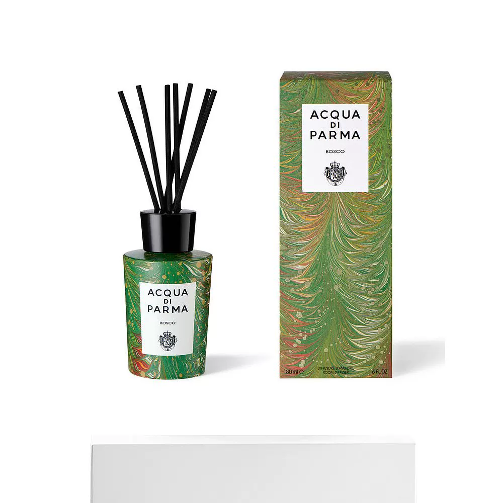 Европейская прямая почта acqua di Parma, Parma вода, копченая ароматическая свеча 180 г, зелёная, мягкая и натуральная