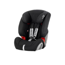 European direct mail Britax EVOLVA123 child safety seat black soft fashionable and comfortable