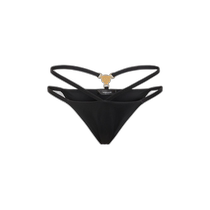 Hong Kong direct mail Versace Versace womens Lycra logo double-strip bikini bottoms