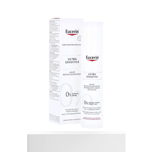 Европейская прямая почтовая почта немецкая аптека Eucerin Отличный Лин Шутан Эффект Ремонт Ремонт очищающий молоко 100 мл