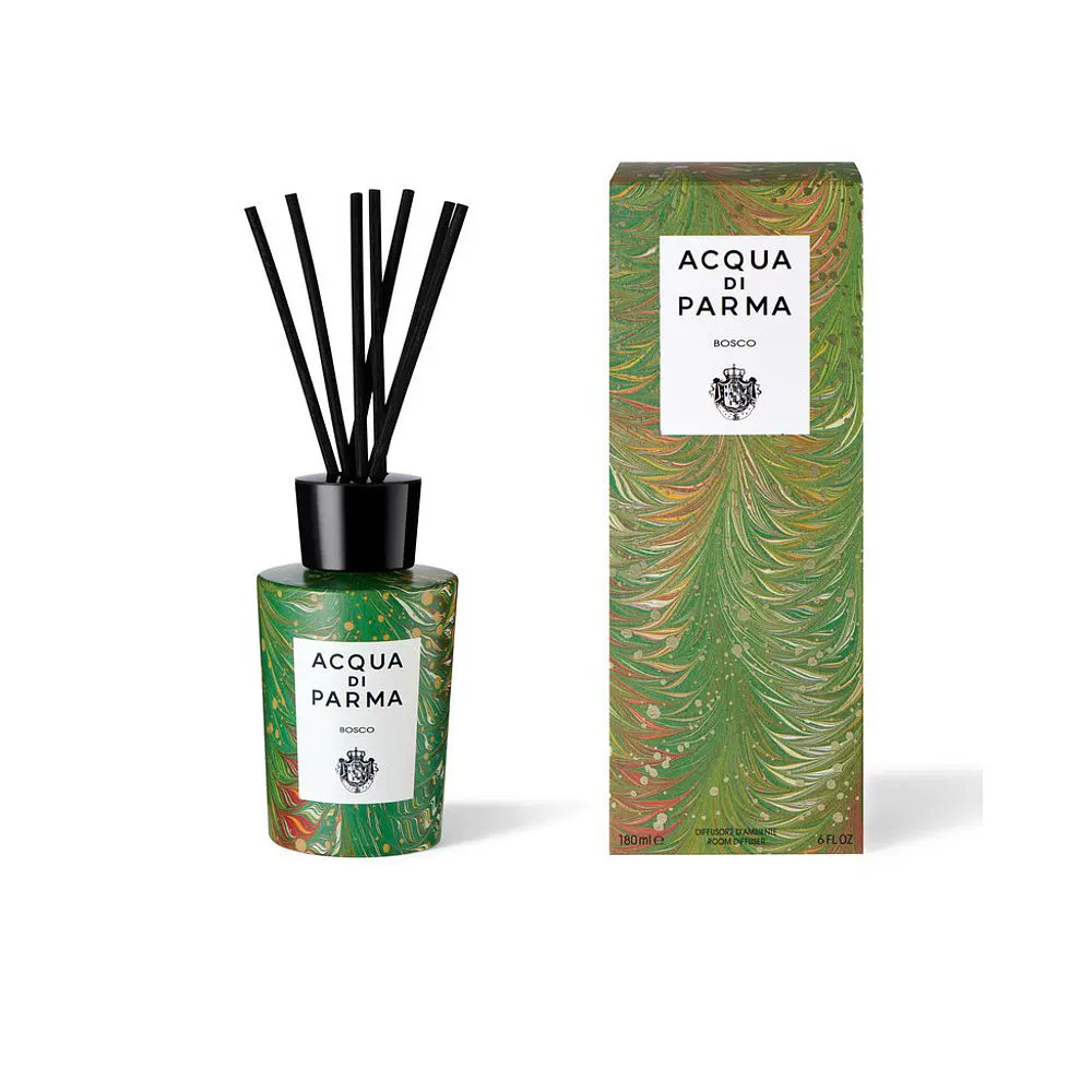 Европейская прямая почта acqua di Parma, Parma вода, копченая ароматическая свеча 180 г, зелёная, мягкая и натуральная