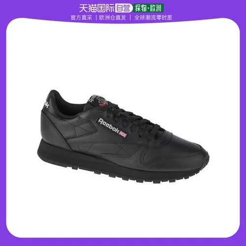 Европейская прямая почтовая рассылка Reebok, мужская спортивная и повседневная обувь черного цвета с низким верхом и плоской подошвой, классическая модная тенденция, универсальная