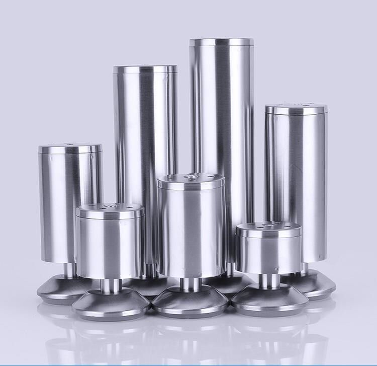 Bed frame cabinet Kitchen floor cabinet Support feet adjustable legs Wash basin cabinet legs Stainless steel cabinet Toilet table