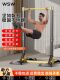 Horizontal Bar Pull-Up Indoor Home Use No-Drill Training Single/Double Bar Stand Floor-Mounted Hanging Bar Home Fitness Equipment