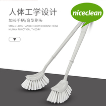 Toilet brush household without dead corners hanging wall type long handle brush toilet toilet brush artifact washing toilet cleaning brush