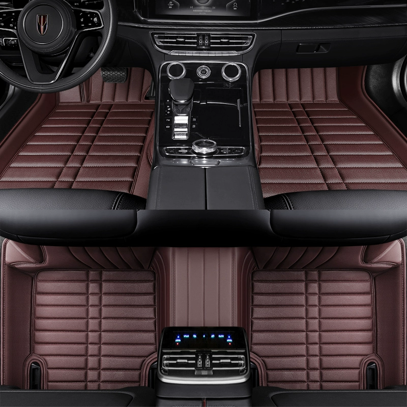 Thảm lót sàn ô tô bao bọc toàn bộ bằng da Hongqi HS5 E-HS9 E-HS3 H7 HS7 E-HS9 H9 H5 thảm lót sàn fortuner 2019 