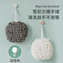 Snow Neil Hanging Wipe Hand Wipe Handball Super Super Absorbent Speed Dry Without hair thickened Thickened Kitchen Toilet Towel