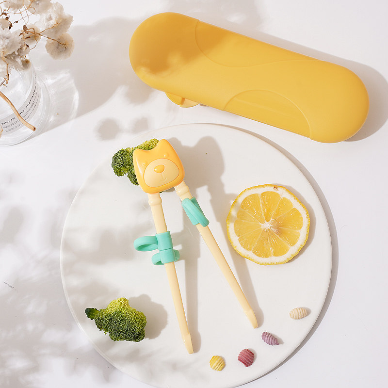 Beeshum儿童筷子训练筷3岁宝宝练习筷一段婴幼儿2岁家用