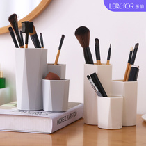 Makeup brush storage tube beauty brush bucket finishing box cosmetics storage box female eyebrow brush beauty egg storage