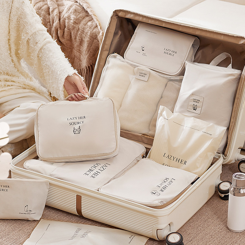 Travel collection bag Suitcase Suit Clothing Clothing Packaging Beamline Finishing Bag Underwear Cashier Bag Portable-Taobao