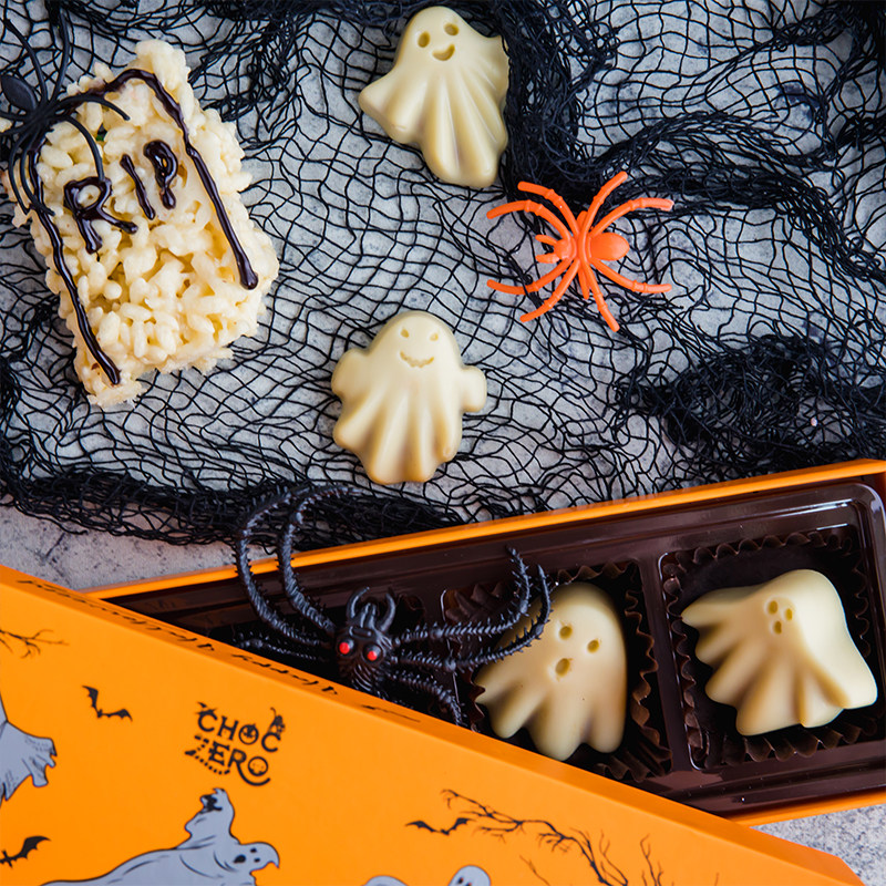 美国进口 ChocZero 零度 鬼怪小精灵夹心巧克力礼盒 80g 天猫优惠券折后￥24包邮 2味可选