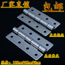 4 inch thick 3mm stainless steel 304 hinge 100*60*3 stainless steel industrial hinge