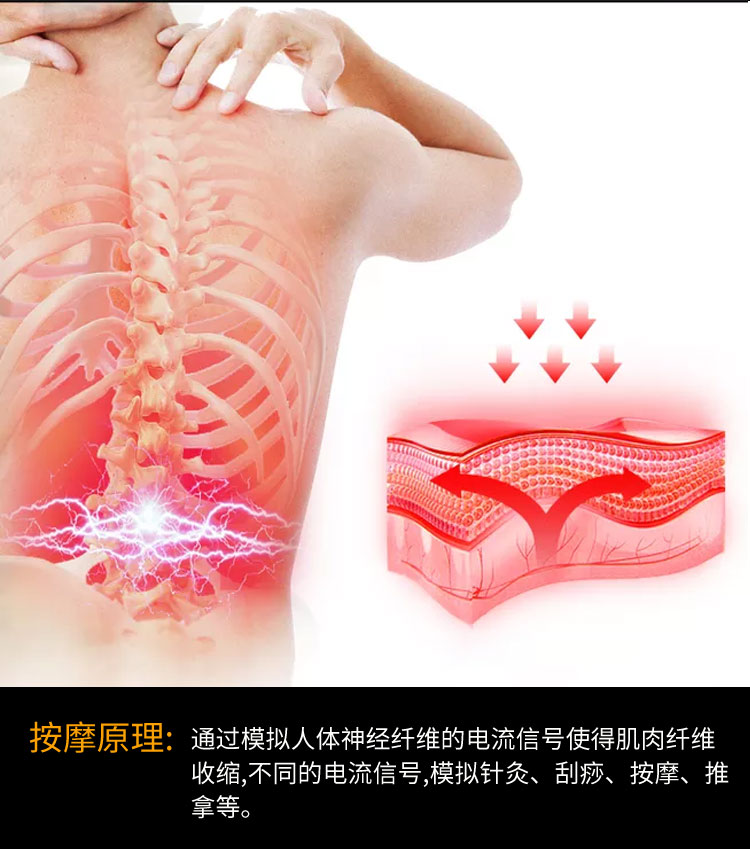 维莉莎 顶配动态牵引 腰椎按摩仪 牵引/热灸/震动按摩 图10