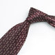Burgundy Tie for Men, Formal Wear, Wedding, Festive, Groom, Fashionable Pattern, Business, Professional, Wedding, 8cm Hand-Tied Style