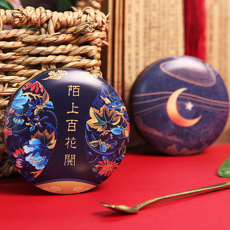 Beauty and body handmade companion Courtesy Incense Candle Empty Pot Creative Art Wedding Joy Candy Box Horse Mouth Iron Jars