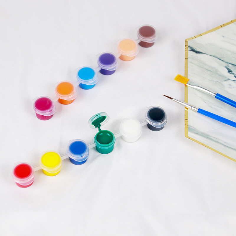 Mei Muer trial bag with body diffuser stone painting pigment dye 12-color aromatherapy plaster colored acrylic paint set