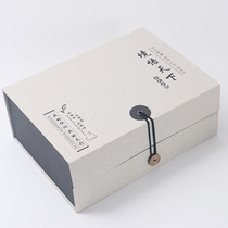 New spot packaging gift cup box high-grade rectangular thermos cup glass universal plus long water gift box