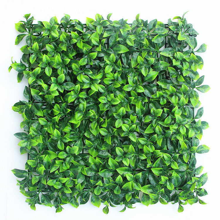 New simulation artificial environmental encryption gardenia leaf lawn plant wall green plant lawn decoration fake grass plastic anti-oxidation and anti-oxidation