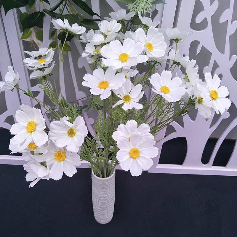 New simulation Gesang flower big pastoral home decoration wedding fake flower cosmos flower