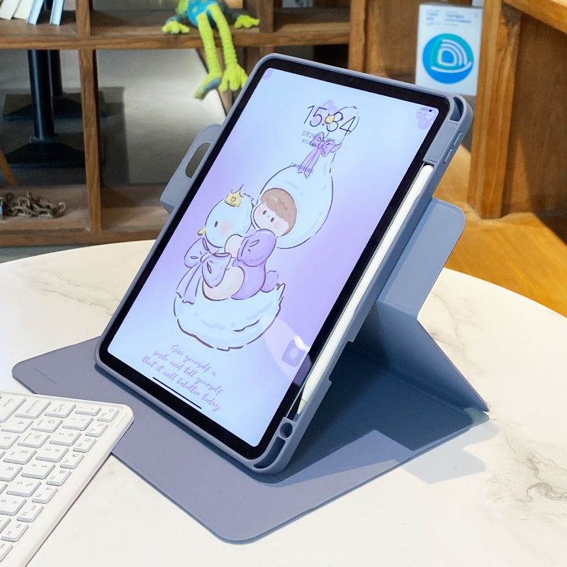 Ruiyi Inch Protective Case Is Suitable for Apple Tablet Air7/6/5/4 (M3) with Any Degree of Rotation, 10.9-Inch 10.2 Book-Style Magnetic Suction, 7/8/9 Generation Anti-Bending and Anti-Fall Transparent Case Ruiyi Inch Protective Case Is Suitable for Apple Tablet Air7/6/5/4 (M3) with Any Degree of Rotation, 10.9-Inch 10.2 Book-Style Magnetic Suction, 7/8/9 Generation Anti-Bending and Anti-Fall Transparent Case