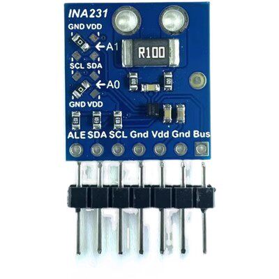 INA231 电压 电流功率 监控器 报警功能 36V 双向 I2C R100