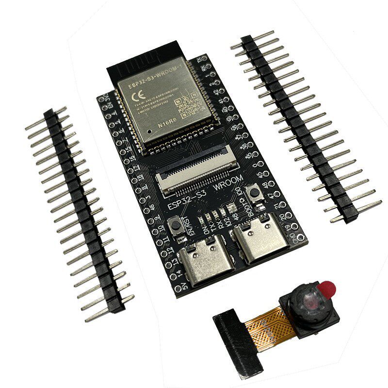 ESP32-S3 WROOM N16R8 CAM开发板WiFi+蓝牙模块OV2640/5640摄像头