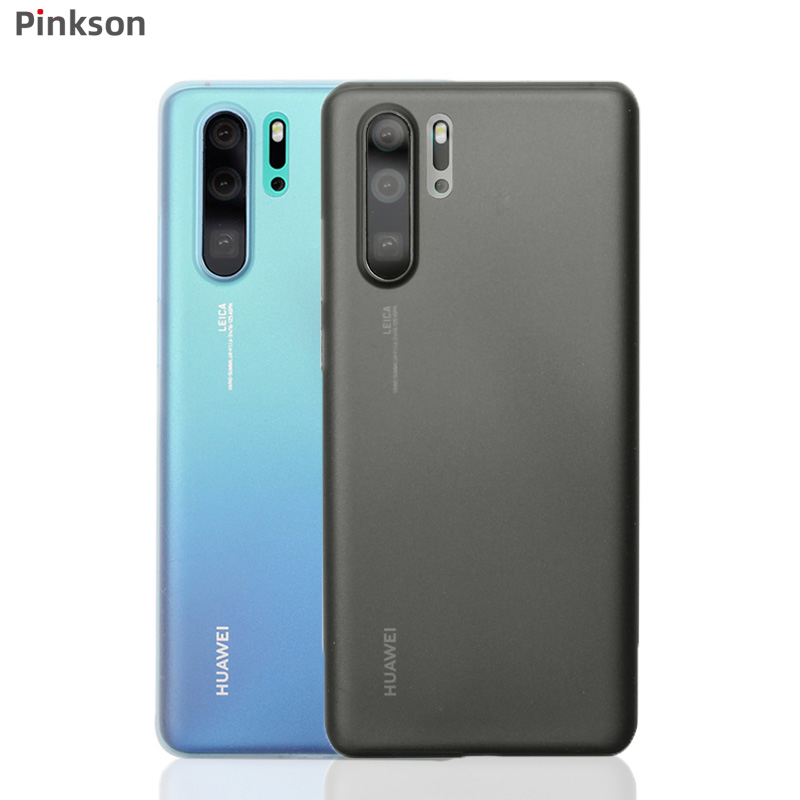 Suitable for Huawei P30 mobile phone case matte ultra-thin transparent P30 Pro protective cover all-inclusive anti-fall business hard shell p20pro men and women trendy anti-fingerprint P20 shell simple and light soft cover
