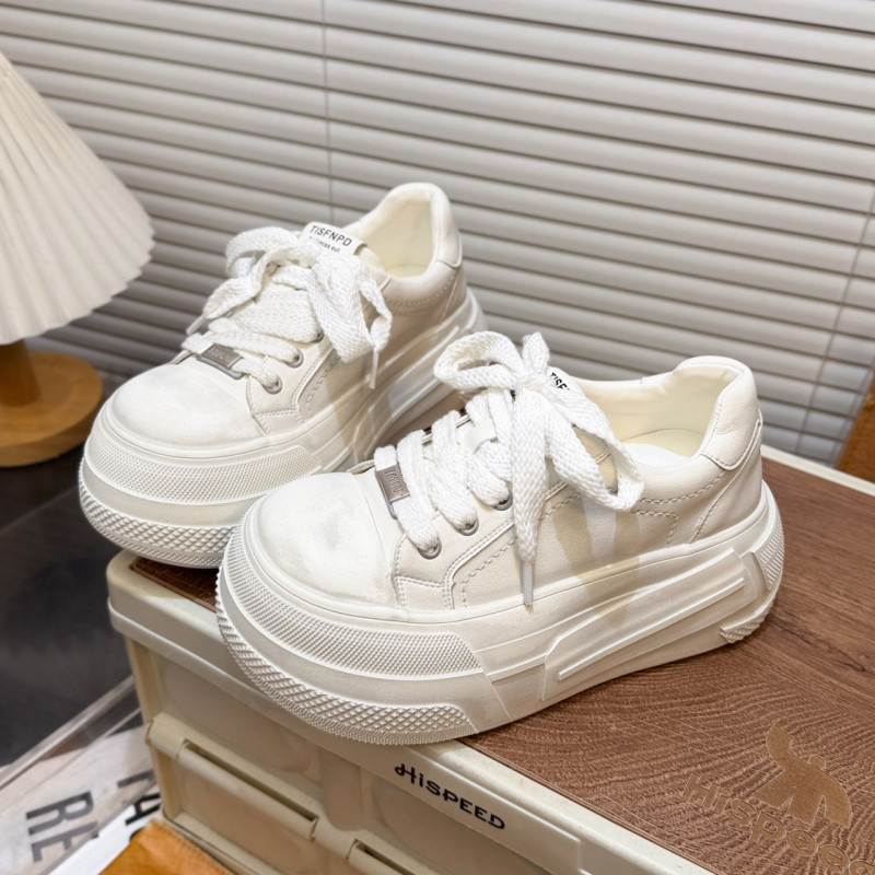 Height-Increasing Thick-Soled White Sneakers 2026 Autumn New Versatile Fashionable Casual Sneakers for Petite People That Are Comfortable and Not Tiring for the Feet Height-Increasing Thick-Soled White Sneakers 2026 Autumn New Versatile Fashionable Casual Sneakers for Petite People That Are Comfortable and Not Tiring for the Feet