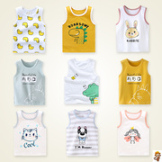 Baby baby nhỏ vest mùa hè không tay đầu mỏng bông 0 một bé gái 3 tuổi 5 trẻ nhỏ mặc 2 con trai.