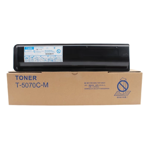 Подходит для Toshiba T-5070C Carbon Powder Box Toshiba 257 307 357 Чернильная порошковая коробка E-Studio 457 507 S D копирует углеродную порошковую трубку для лазерного принтера