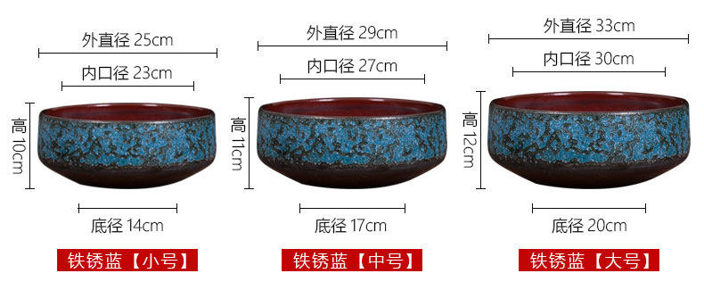 Concept of ceramic goldfish bowl back medaka ecological turtle sitting room made landscape comfort fish small micro miniascape, black