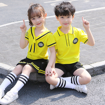 Kindergarten Garden Uniform Summer Clothing Short Sleeves College Wind Children Class Clothing Sea Military Uniform Sports Suit Elementary School Childrens School Uniforms Summer