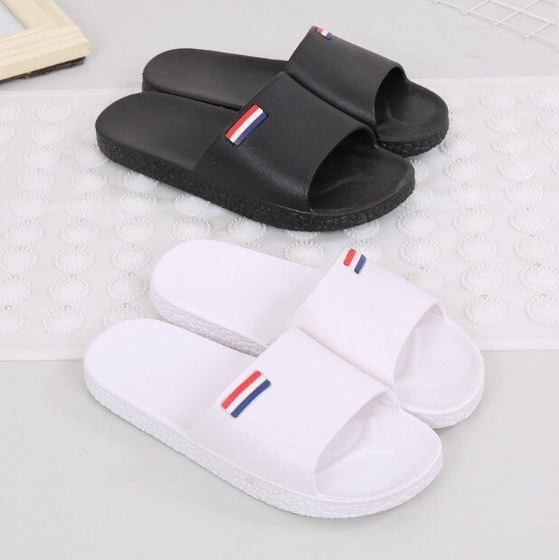 New hotel slippers men's trend Korean version personality fashion rubber soft bottom living room indoor and outdoor soft plastic men and women