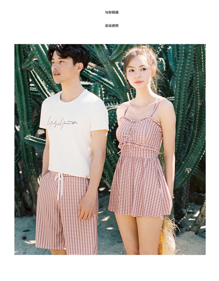 Áo tắm nữ mẫu mới áo tắm Hàn Quốc 2019 set đảo kỳ nghỉ xuân nóng bỏng bảo thủ che bụng bãi biển thon thả - Vài đồ bơi 	đồ đôi maxi đi biển