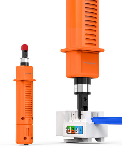 Network Cable Crimping Tool, Network Module Crimping Knife, 110 Patch Panel Crimping Pliers, Telephone Cable, Network Cable, Original Genuine Product