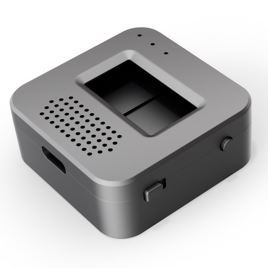 Carcasa del termómetro del coche Pantalla de temperatura del aire acondicionado del coche Carcasa electrónica de visualización de temperatura y humedad de alta precisión