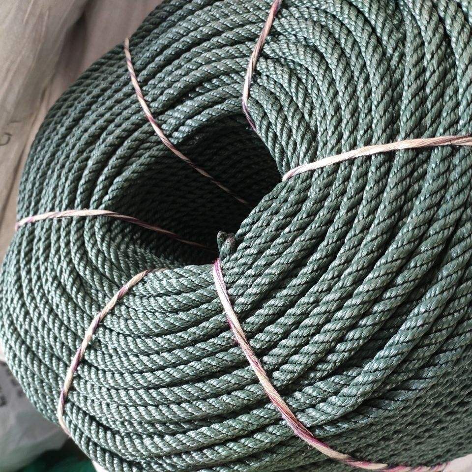 New 2021 thick rope rope 100 thick rope rice length fine rope polyethylene material rope mesh rope cut tie length