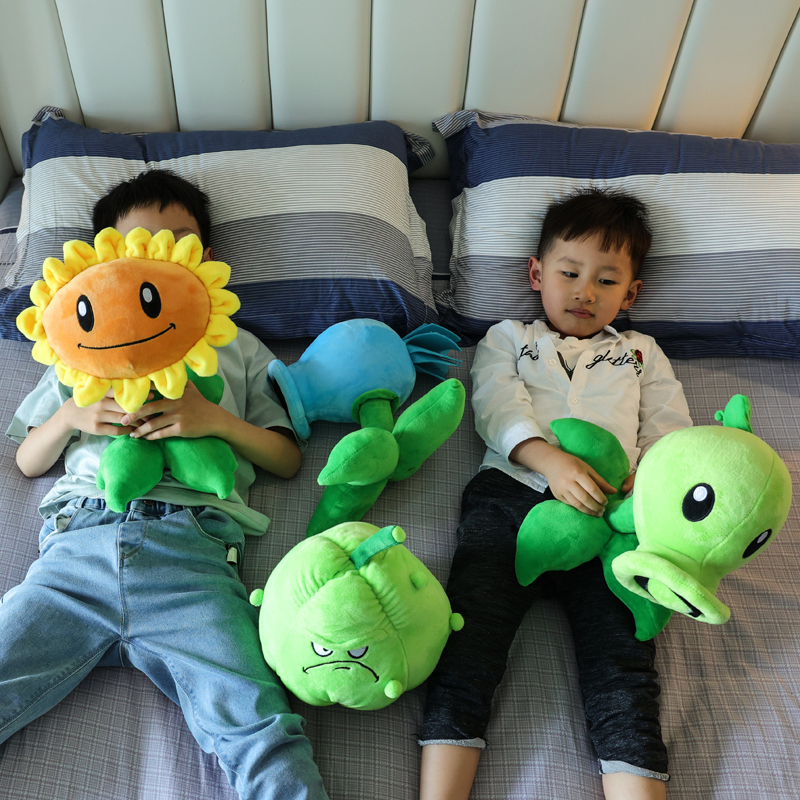 Plush dolls of Plants vs. Zombies Toys Sleeper Large Sunflower Doll Doll